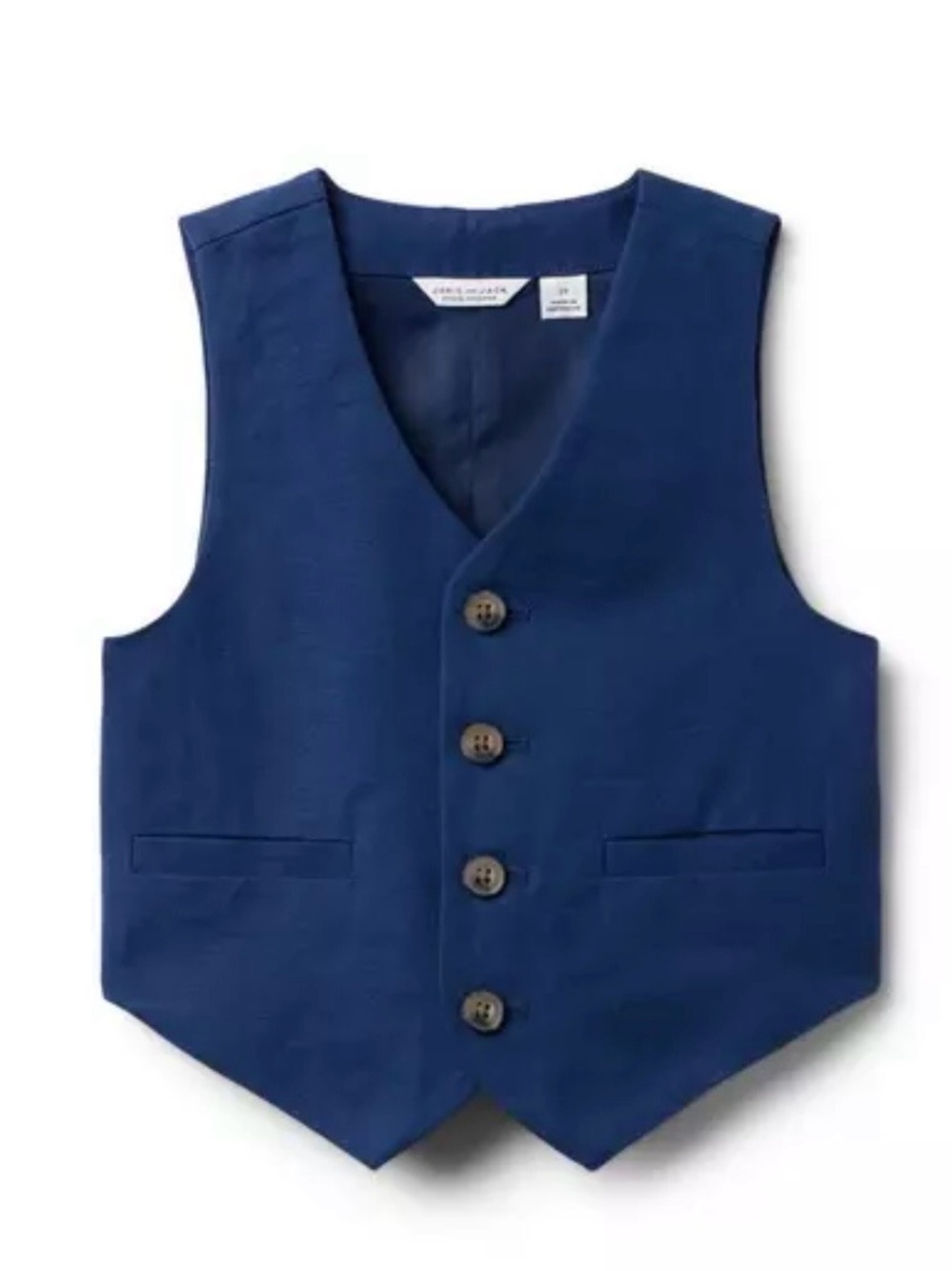 Janie and Jack Linen Vest